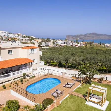 Casa De Philippe With Unique Seaview 2' From Beach Agia  Buitenkant foto